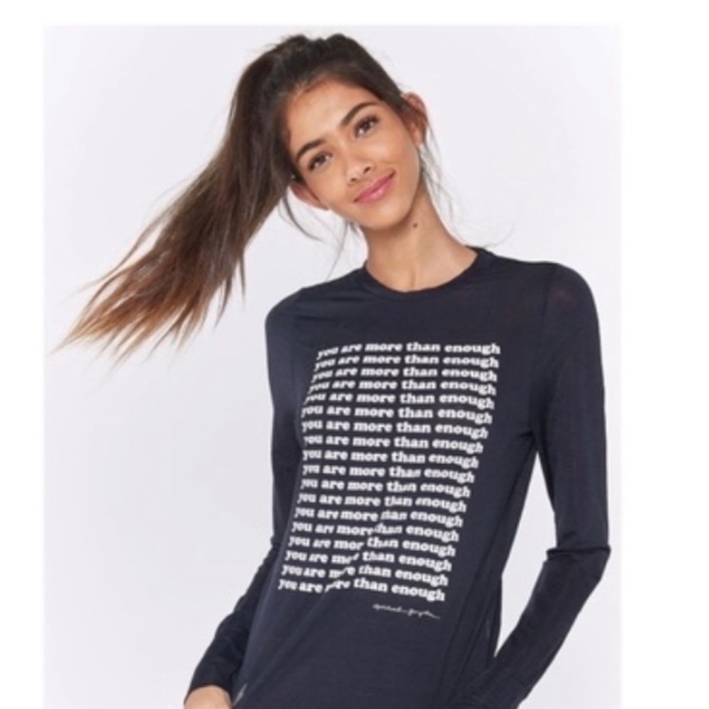 NWT You Are Enough Long Sleeve Athletic Small